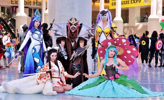 Cosplayerzy na Comikaze 2015