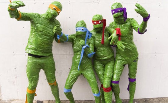 TMNT podczas konkursu evil cosplay