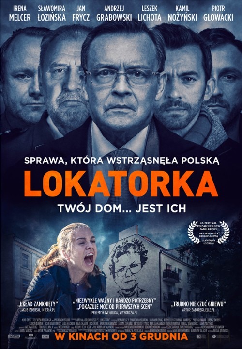 Plakat filmu „Lokatorka”. 