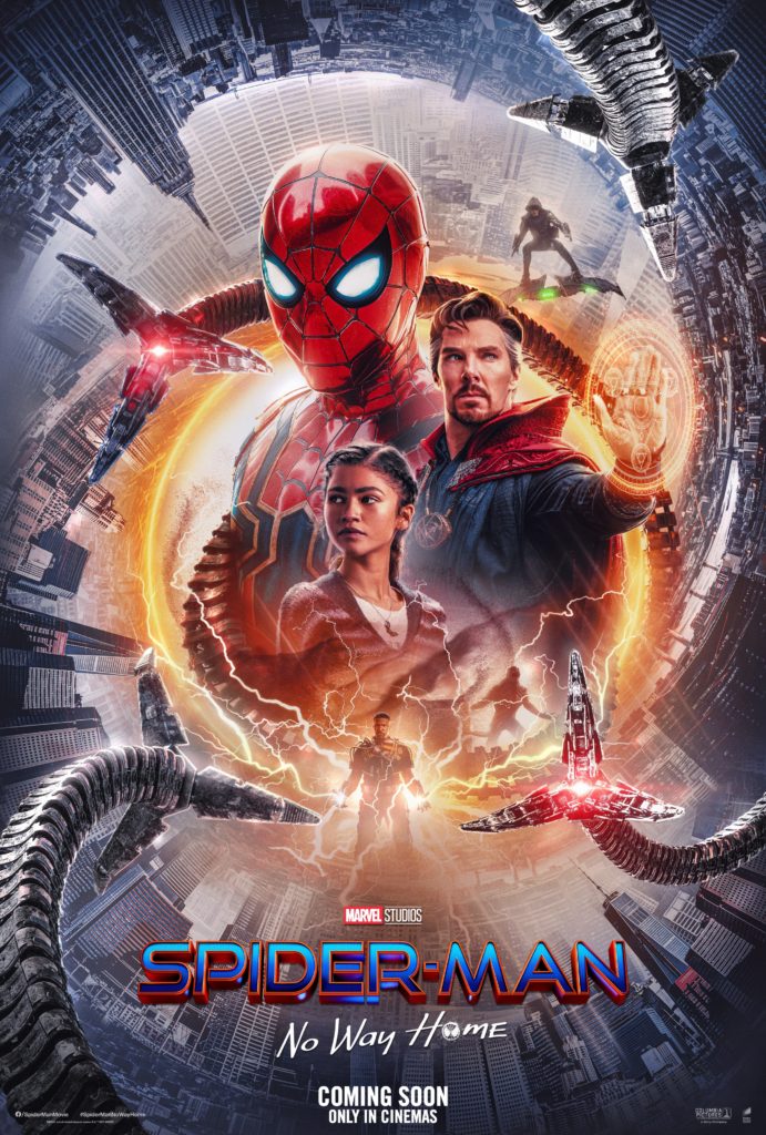 Plakat promujący film Spider-Man: No Way Home