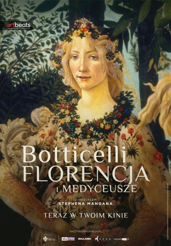 Plakat "Botticelli, Florencja i Medyceusze"