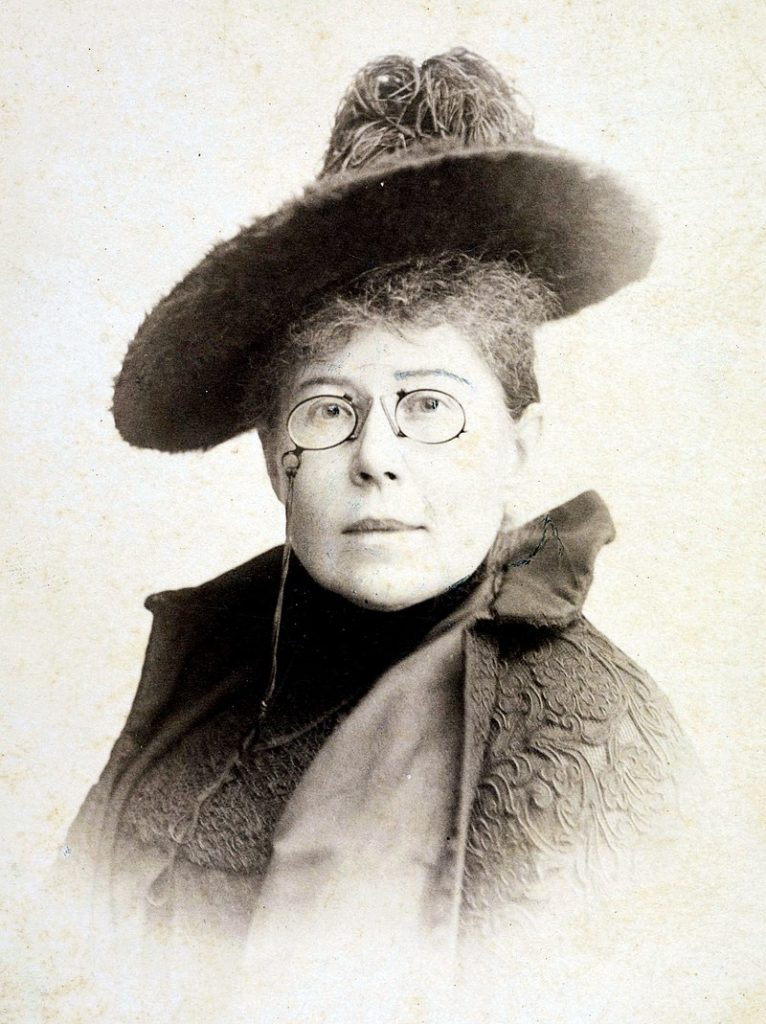Maria Konopnicka - fotoportret wykonany w 1897 roku 