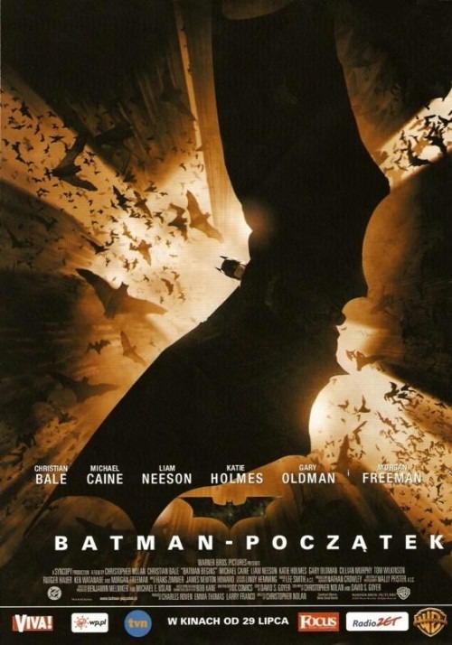 Polski plakat filmu „Batman: Początek”