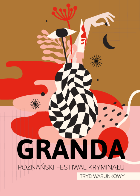 plakat martwej natury festiwalu kryminału GRANDA.