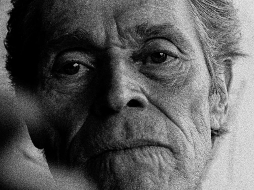 Willem Dafoe by Jack Davison; źródło: vimeo.com