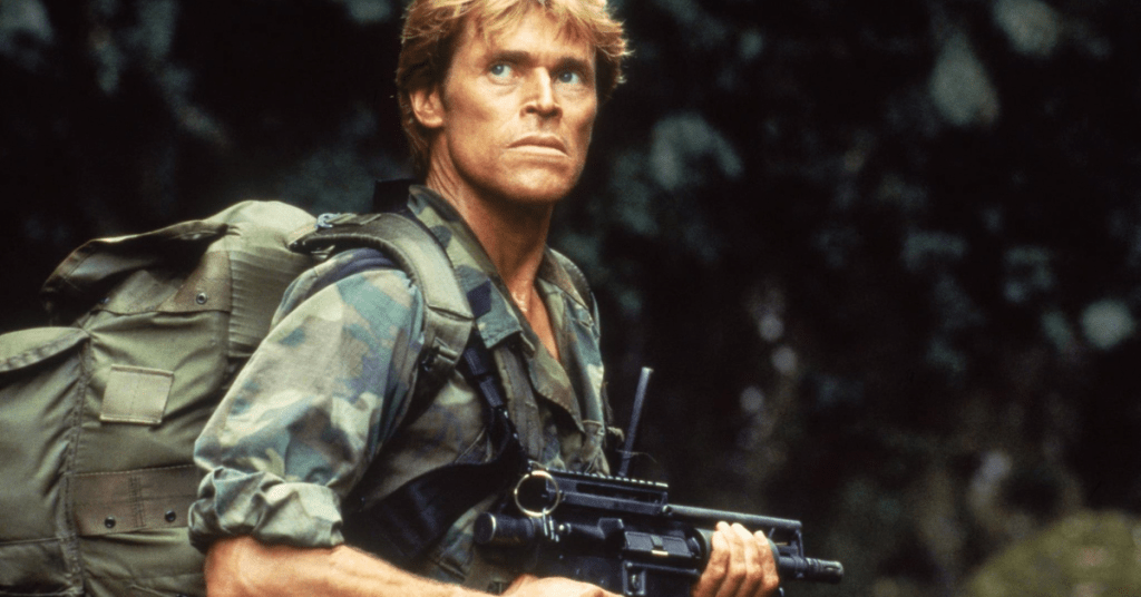 Willem Dafoe, Pluton (1986); źródło: warhistoryonline.com