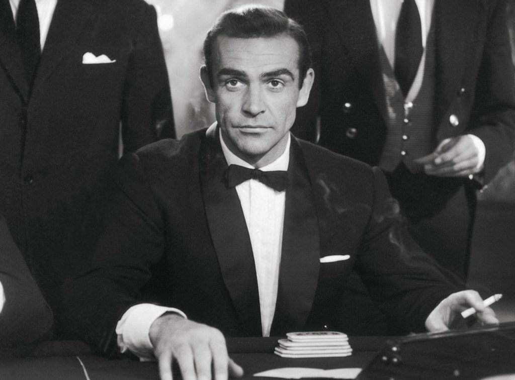 Sean Connery jako James Bond; źródło: 007.com