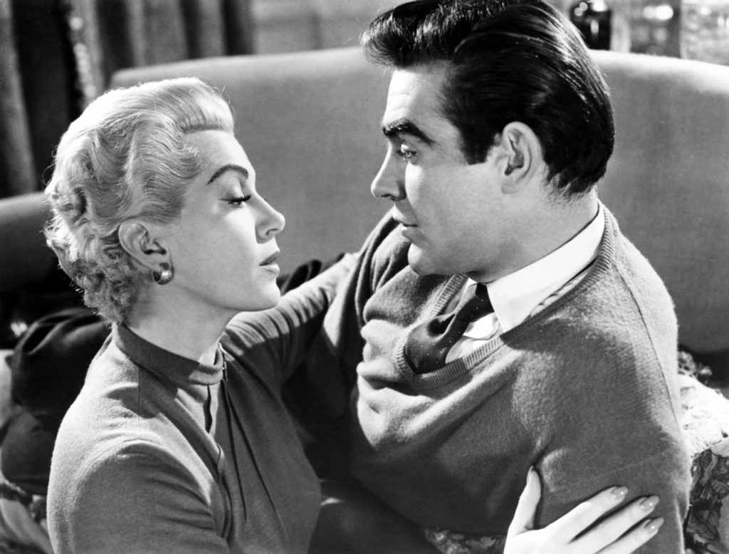 Lana Turner i Sean Connery w filmie Another Time, Another Place; źródło: posterazzi.com
