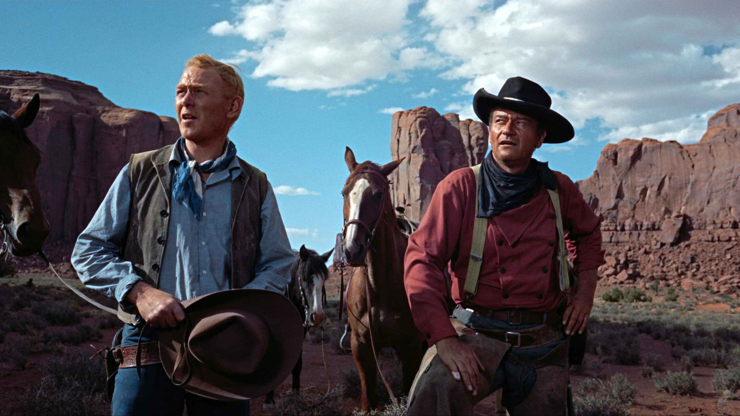 Scena z filmu The Searchers (1956); źródło: highdefdigest.com