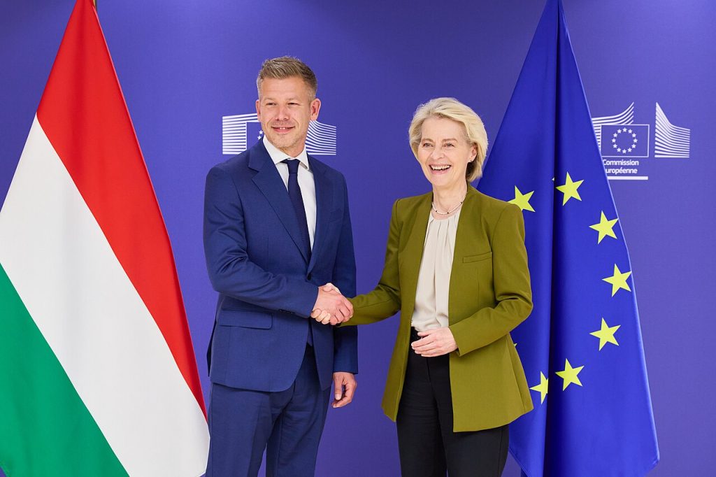 peter magyar i ursula von der leyen